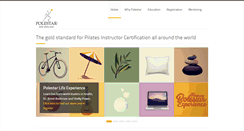 Desktop Screenshot of polestarpilates.co.nz