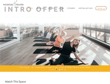 Tablet Screenshot of polestarpilates.com.au